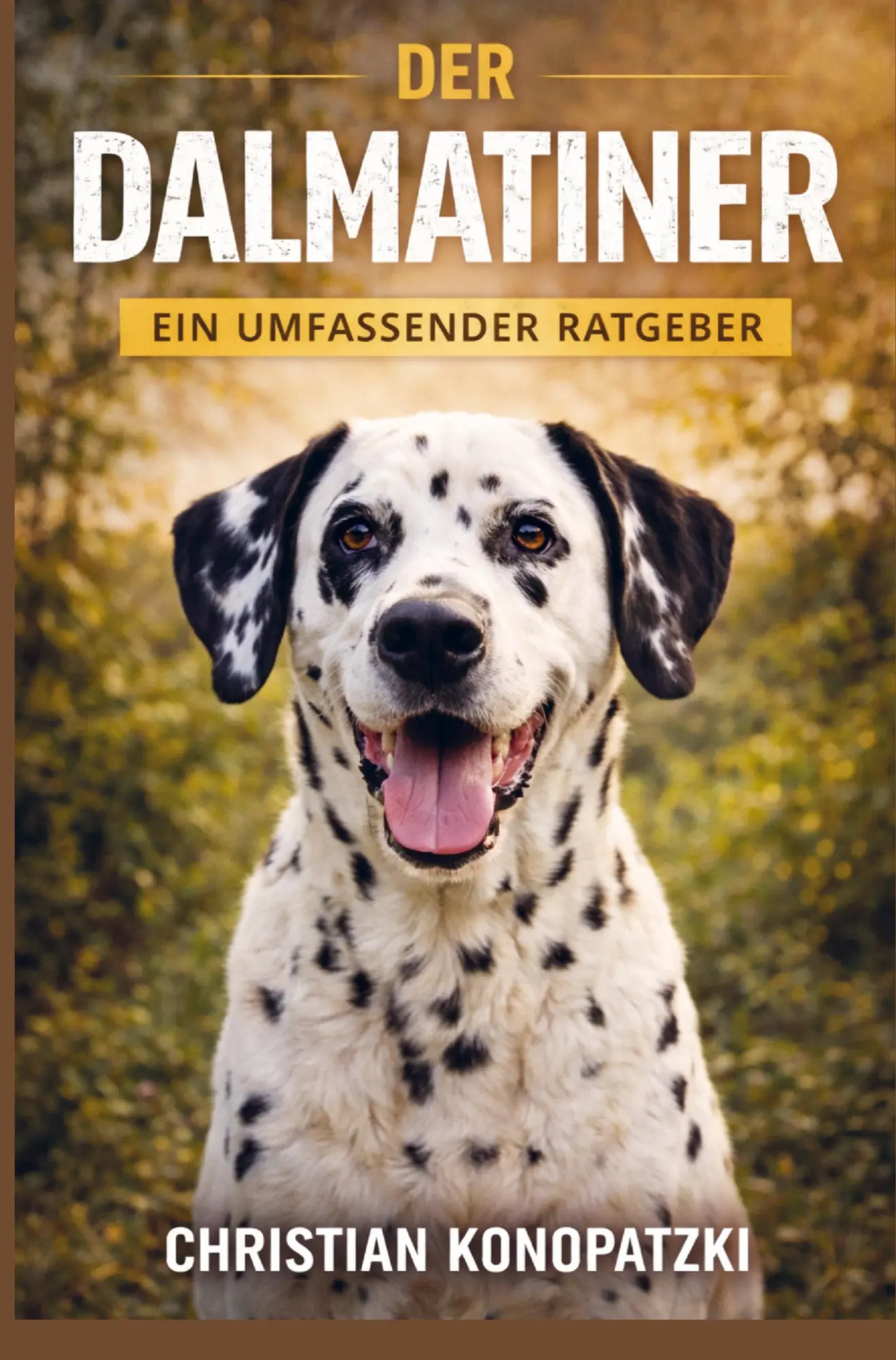 Cover: 9789403884332 | Der Dalmatiner Ratgeber - Dalmatiner Buch | Christian Konopatzki