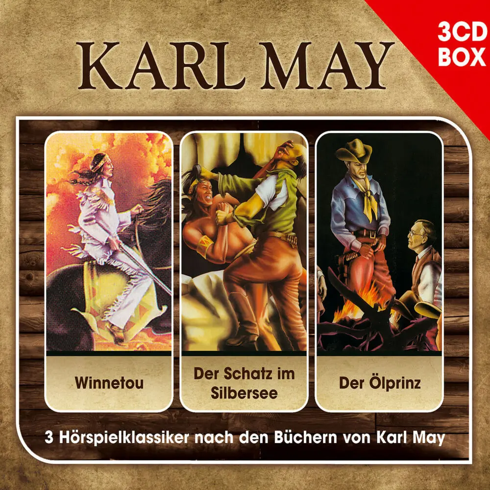 Karussell Karl May, Hörspielklassiker, 3 Audio-CDs