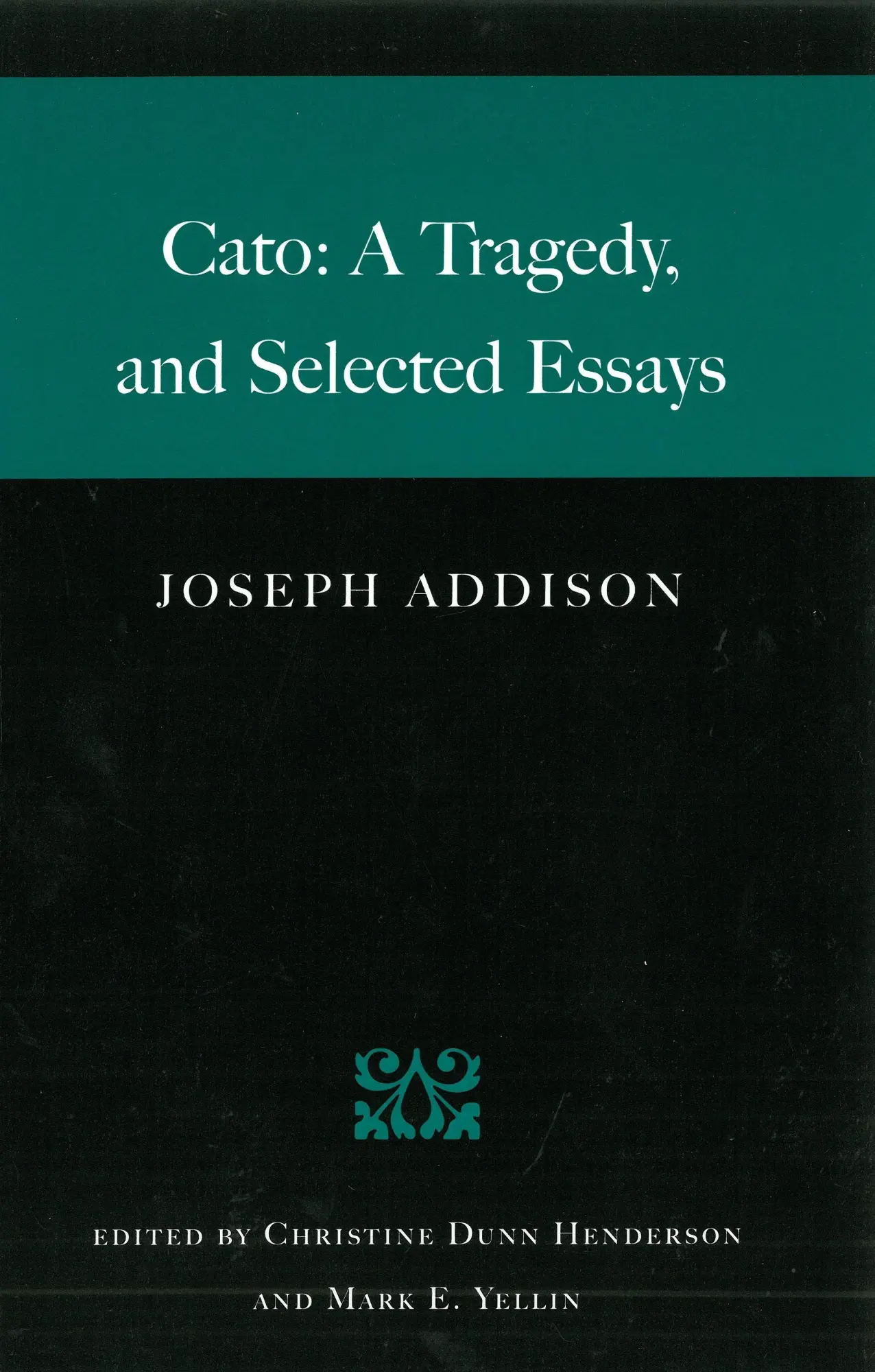 Cover: 9780865974432 | Cato: A Tragedy, and Selected Essays | Joseph Addison | Taschenbuch