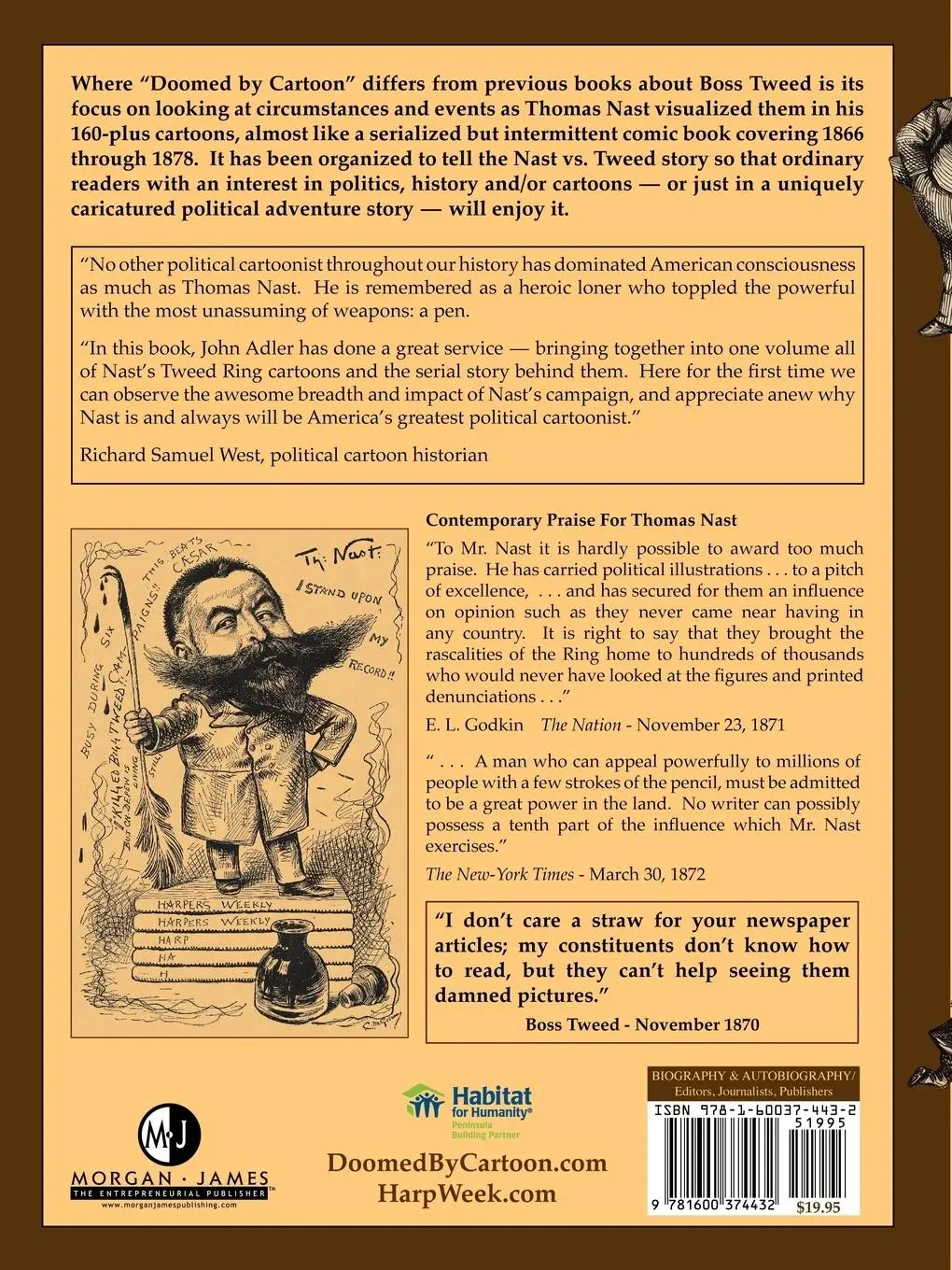 Rückseite: 9781600374432 | Doomed by Cartoon | John Adler (u. a.) | Taschenbuch | Englisch | 2008