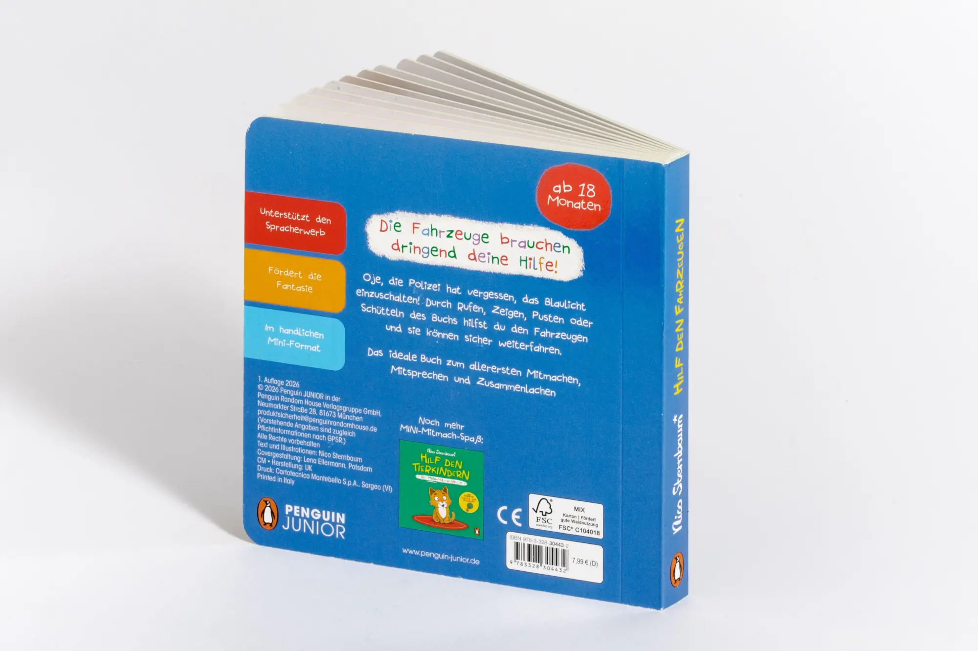 Bild: 9783328304432 | Hilf den Fahrzeugen | Nico Sternbaum | Buch | 22 S. | Deutsch | 2026