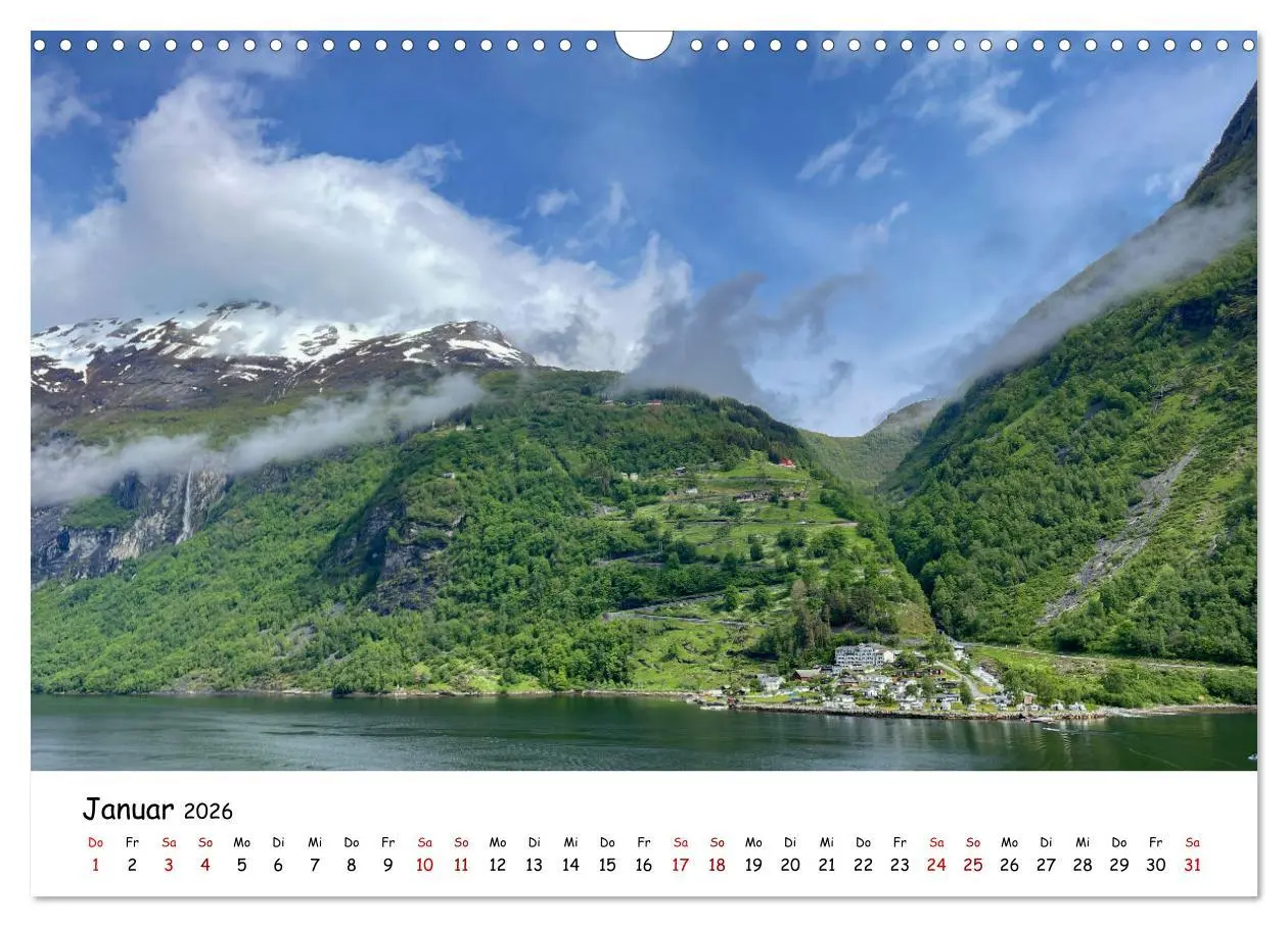Bild: 9783457554432 | Norwegens wunderschöne Fjorde (Wandkalender 2026 DIN A3 quer),...