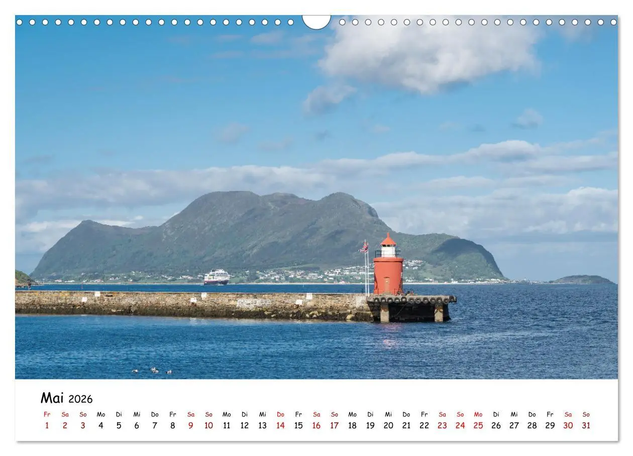 Bild: 9783457554432 | Norwegens wunderschöne Fjorde (Wandkalender 2026 DIN A3 quer),...