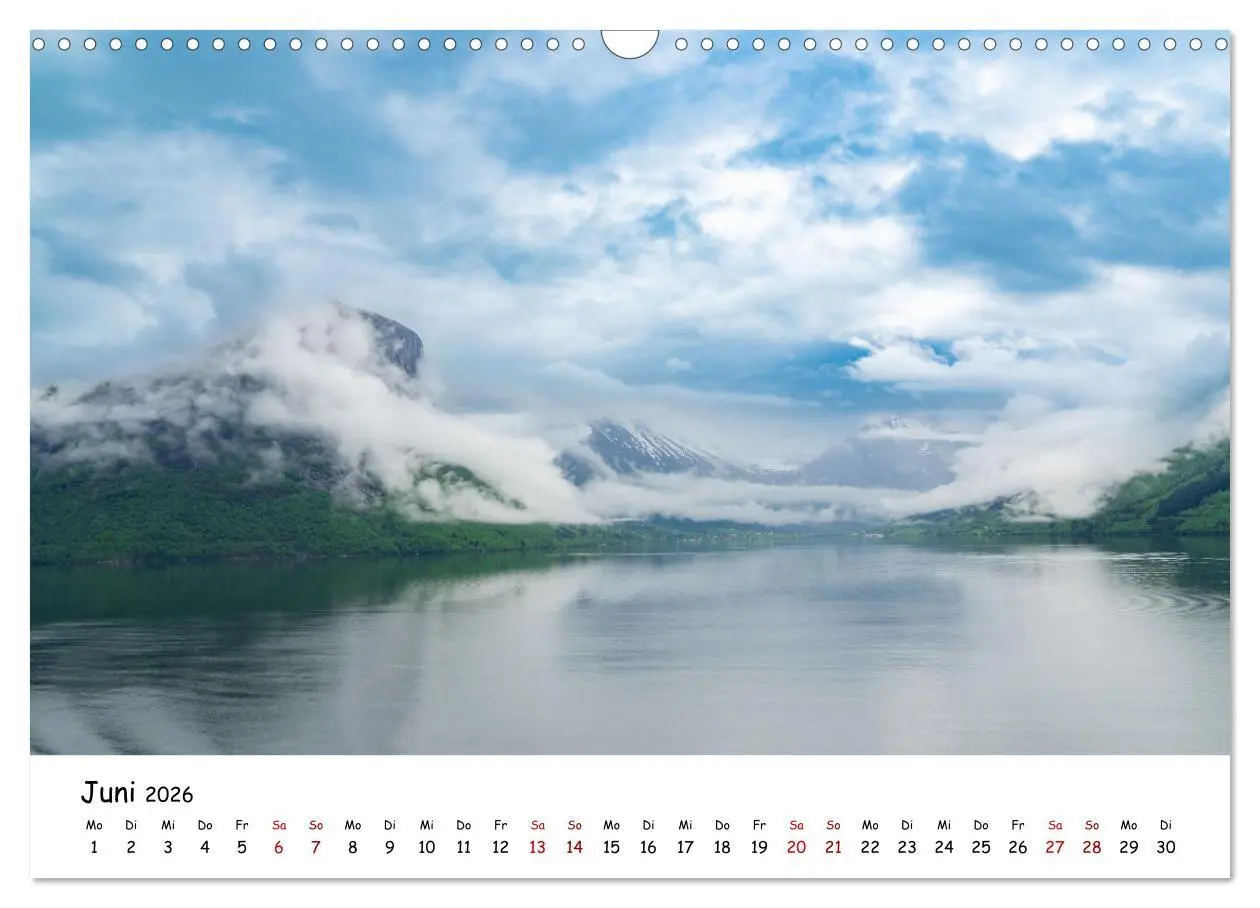 Bild: 9783457554432 | Norwegens wunderschöne Fjorde (Wandkalender 2026 DIN A3 quer),...