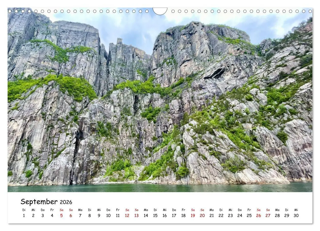 Bild: 9783457554432 | Norwegens wunderschöne Fjorde (Wandkalender 2026 DIN A3 quer),...