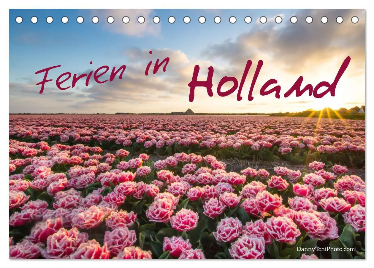 Cover: 9783457624432 | Ferien in Holland (Tischkalender 2026 DIN A5 quer), CALVENDO...