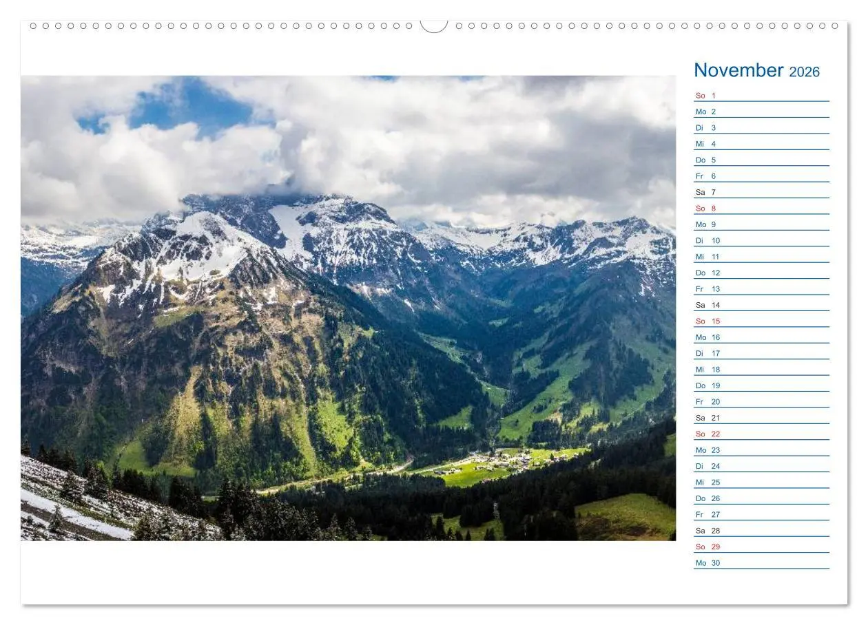 Bild: 9783457864432 | Region Oberstdorf - Kleinwalsertal und Nebelhorn (Wandkalender 2026...