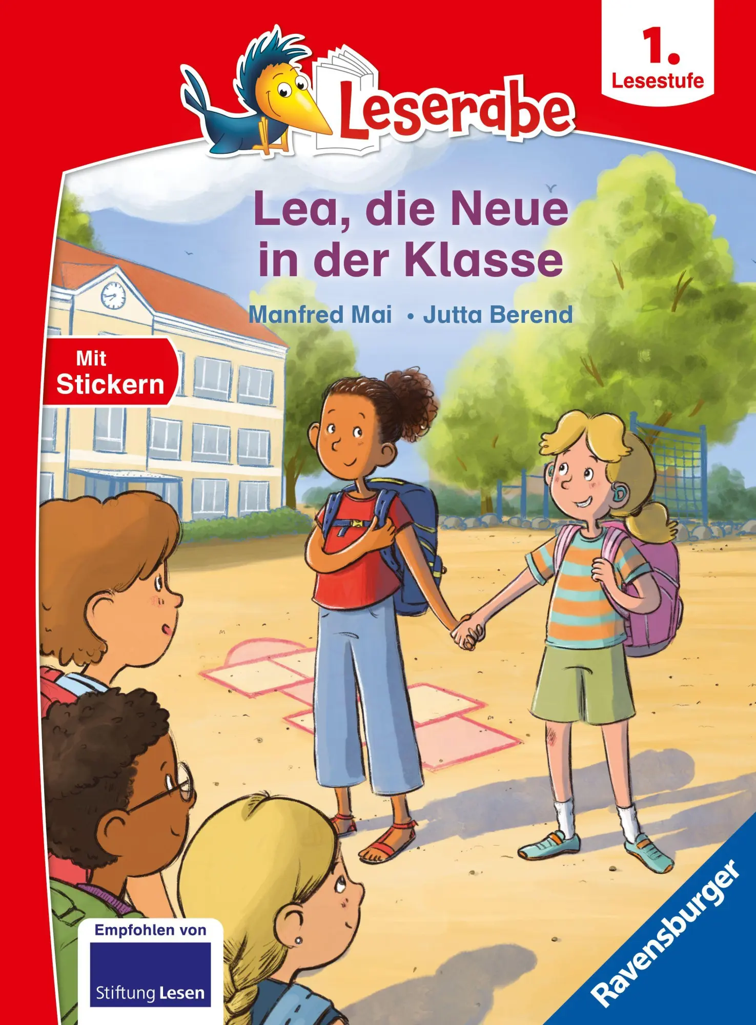 Cover: 9783473464432 | Leserabe 1. Lesestufe - Lea, die Neue in der Klasse | Manfred Mai