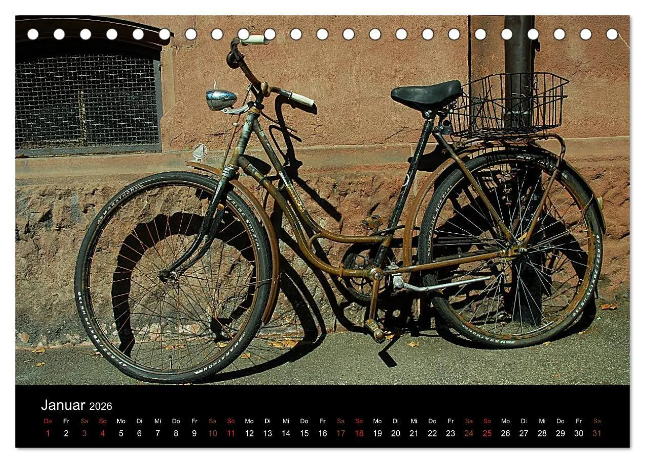 Bild: 9783516024432 | Mit dem Fahrrad durch 2026 (Tischkalender 2026 DIN A5 quer),...