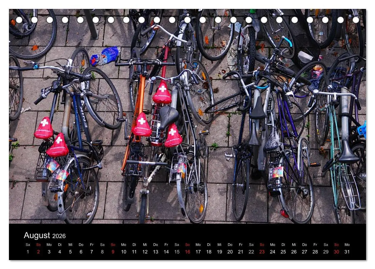 Bild: 9783516024432 | Mit dem Fahrrad durch 2026 (Tischkalender 2026 DIN A5 quer),...