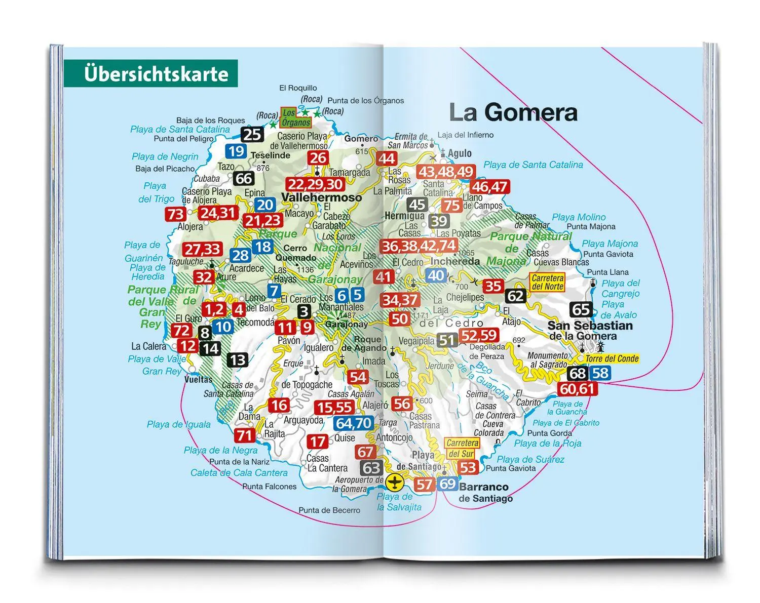 Bild: 9783991544432 | KOMPASS Wanderführer La Gomera, mit Fernwanderweg GR-132, 75 Touren...