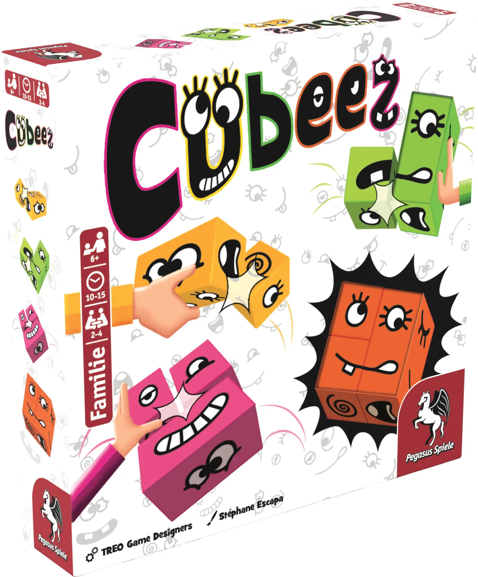Cover: 4250231744532 | Cubeez | Spiel | 57166G | Deutsch | 2026 | Pegasus Spiele GmbH