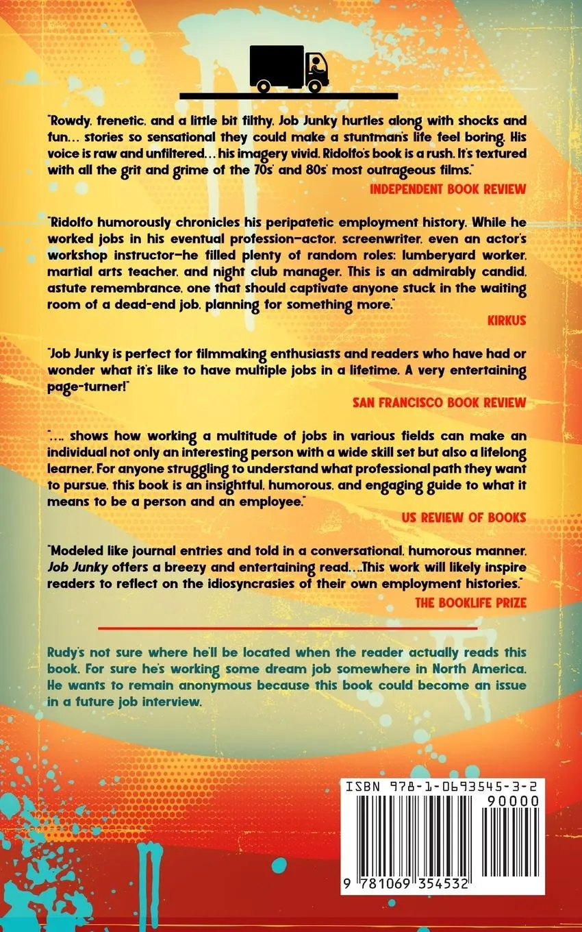 Rückseite: 9781069354532 | Job Junky | Rudy Ridolfo | Taschenbuch | Englisch | 2025