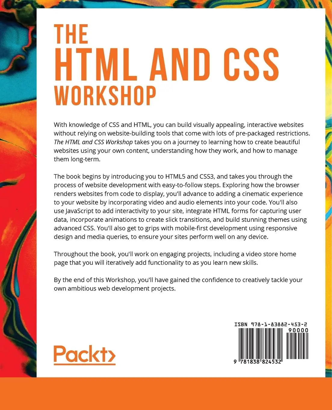 Rückseite: 9781838824532 | The HTML and CSS Workshop | Lewis Coulson (u. a.) | Taschenbuch | 2019
