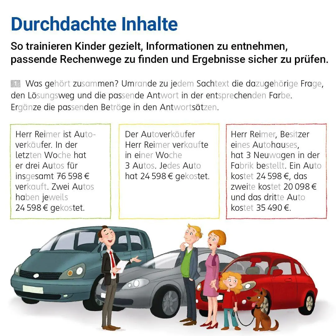 Bild: 9783619454532 | Das Übungsheft Sachrechnen Mathematik 4 | Hendrik Simon (u. a.) | 2017
