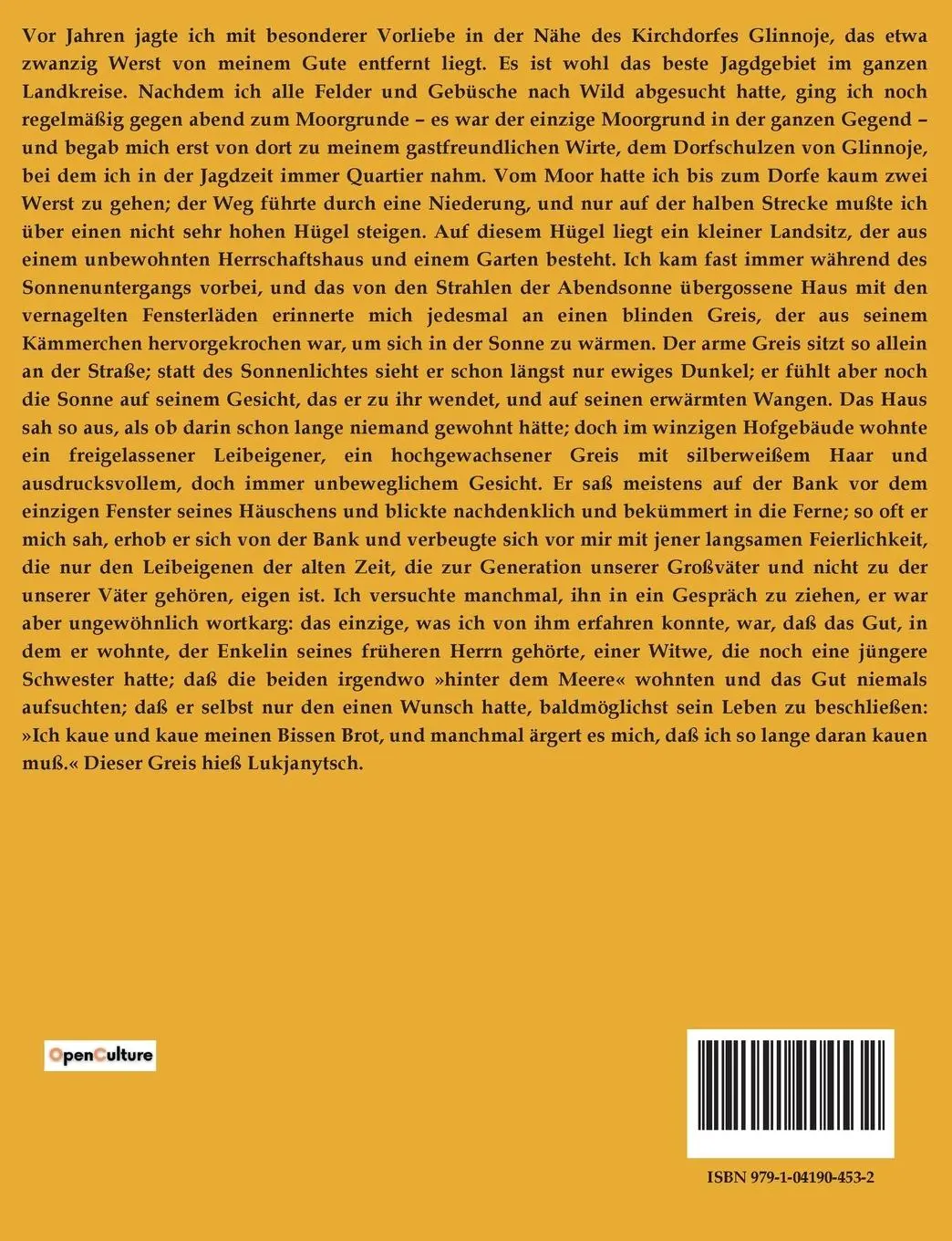 Rückseite: 9791041904532 | Visionen und andere phantastische Erzählungen | Iwan Turgenjew | Buch