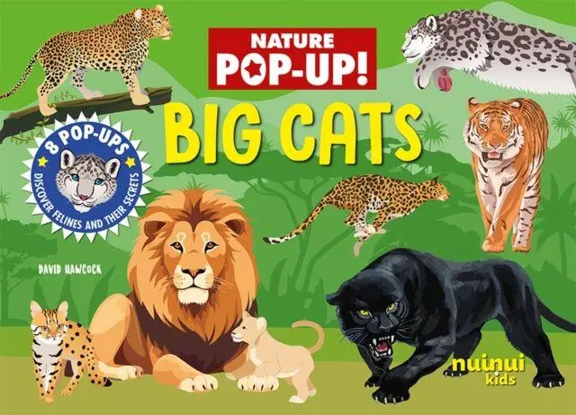 Cover: 9782889754632 | Big Cats | David Hawcock | Buch | Nature pop-up | Englisch | 2025