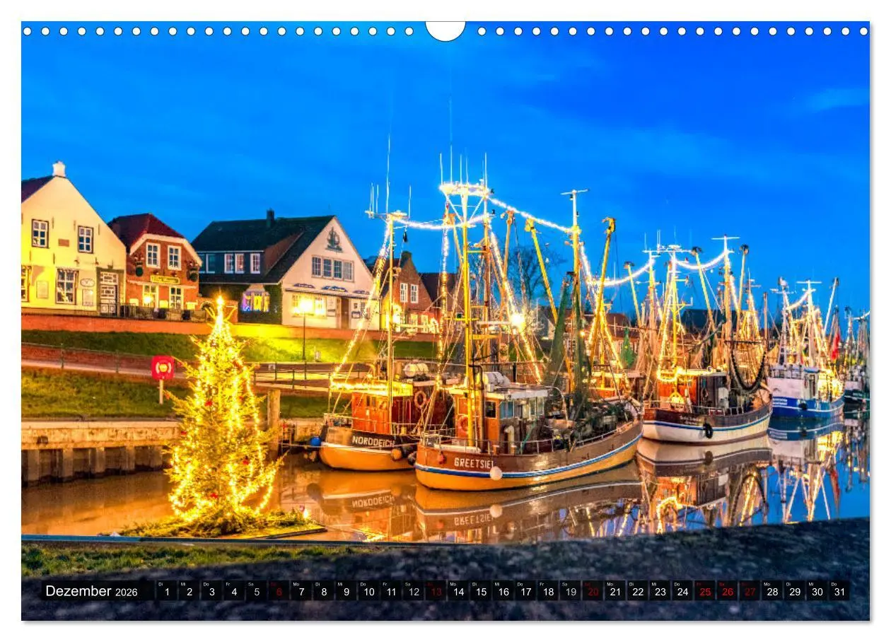 Bild: 9783457914632 | GREETSIEL-LIEBE (Wandkalender 2026 DIN A3 quer), CALVENDO...