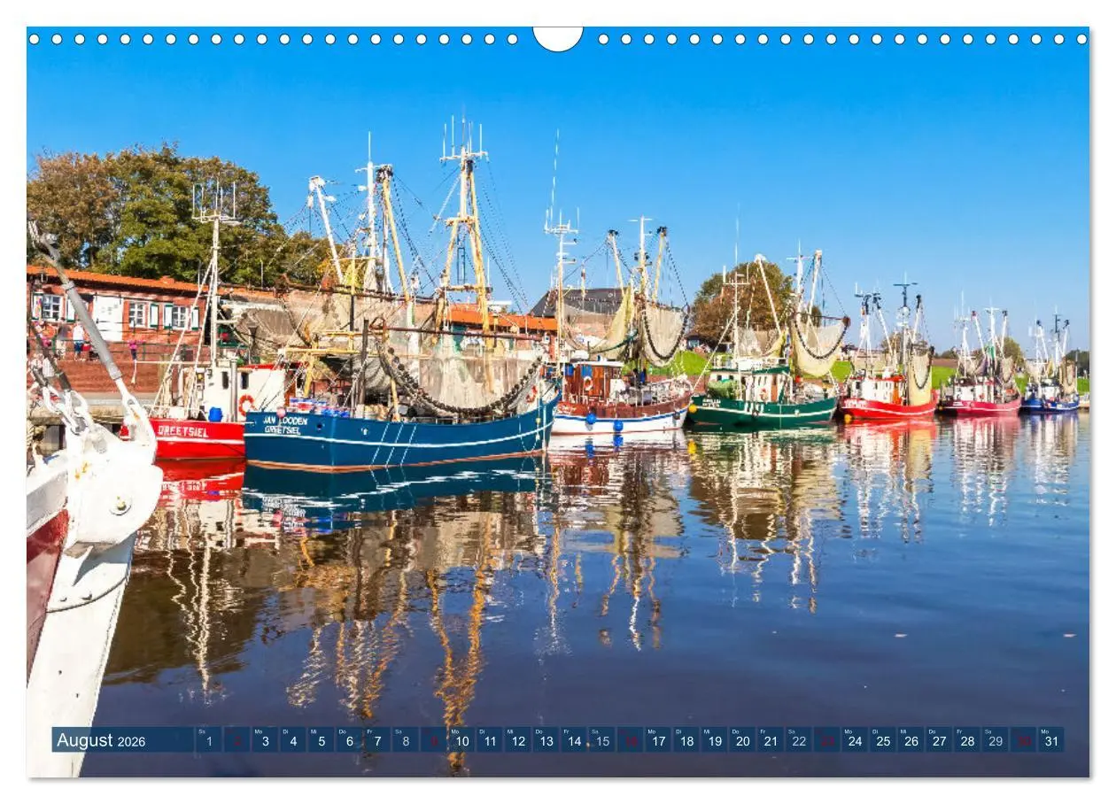 Bild: 9783457914632 | GREETSIEL-LIEBE (Wandkalender 2026 DIN A3 quer), CALVENDO...