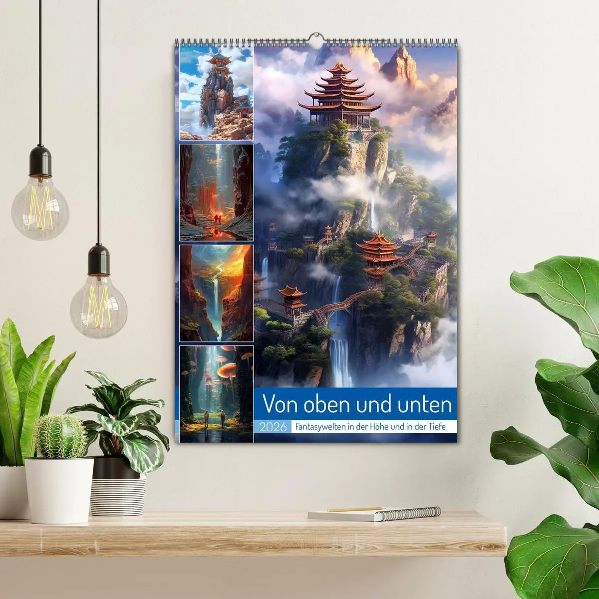 Bild: 9783516314632 | Von oben und unten (Wandkalender 2026 DIN A2 hoch), CALVENDO...