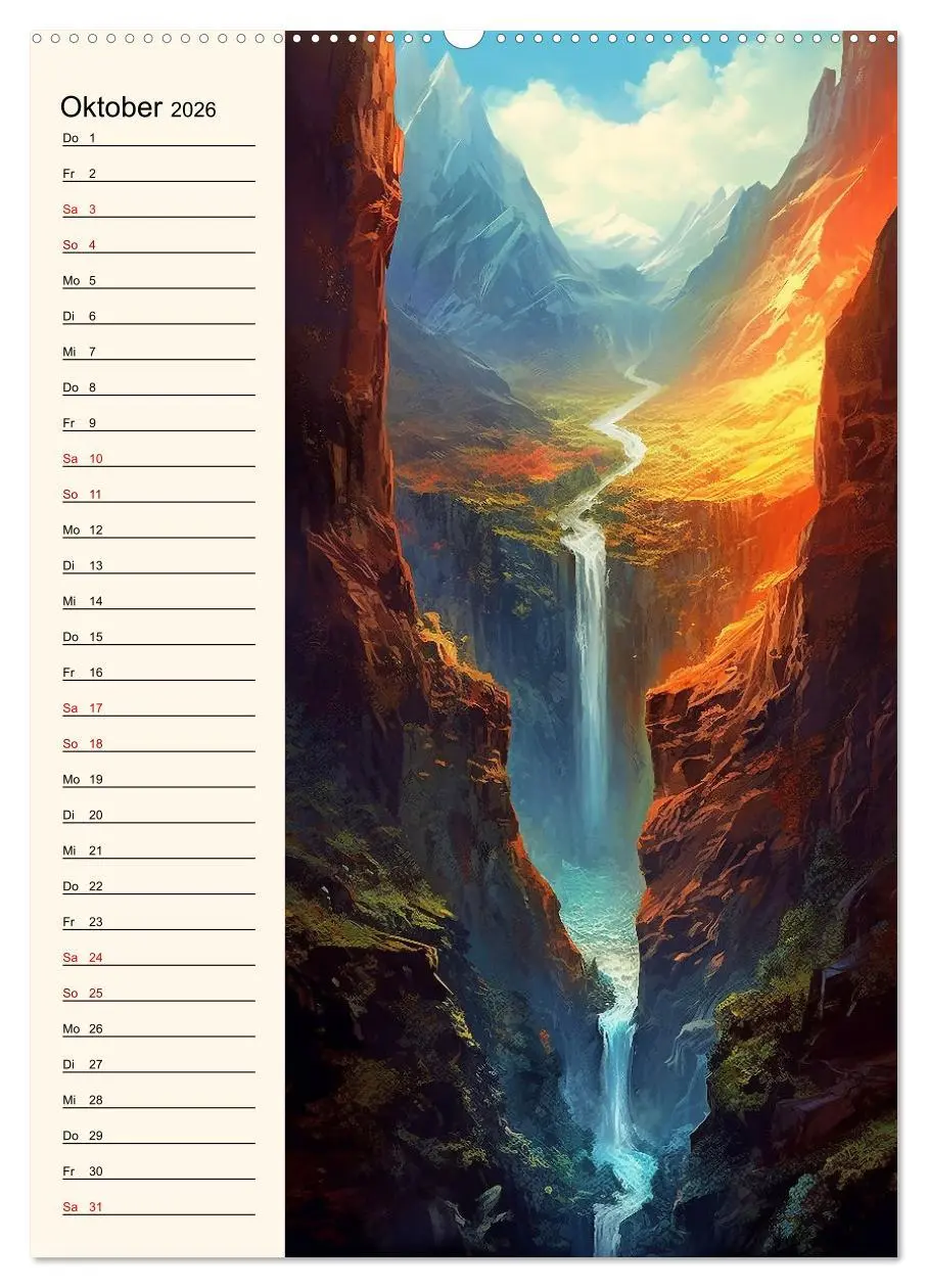 Bild: 9783516314632 | Von oben und unten (Wandkalender 2026 DIN A2 hoch), CALVENDO...