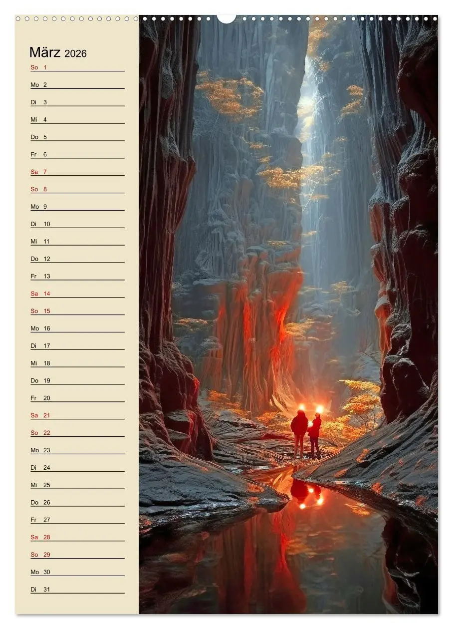 Bild: 9783516314632 | Von oben und unten (Wandkalender 2026 DIN A2 hoch), CALVENDO...