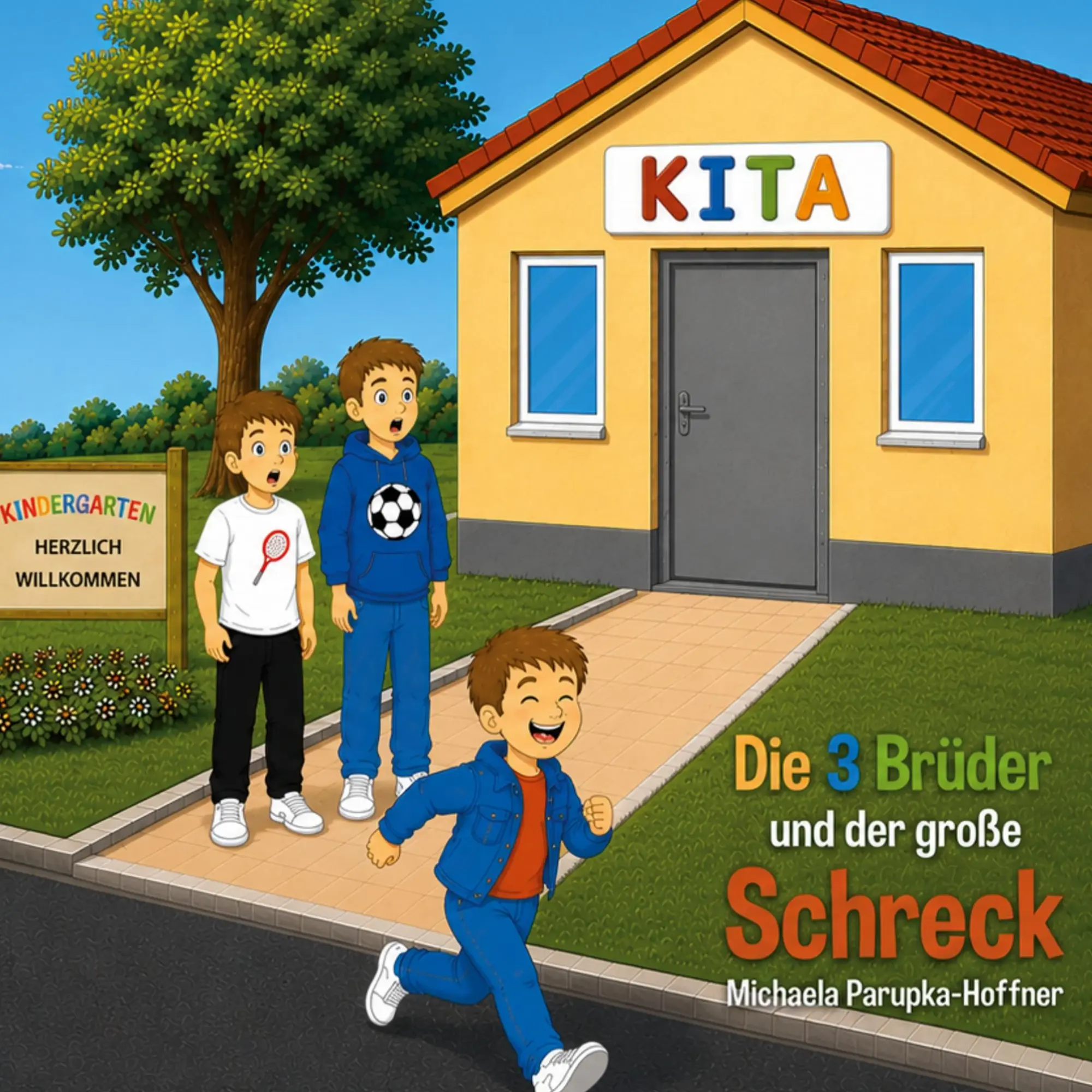 Cover: 9783696364632 | Die 3 Brüder und der grosse Schreck | Michaela Parupka-Hoffner | Buch
