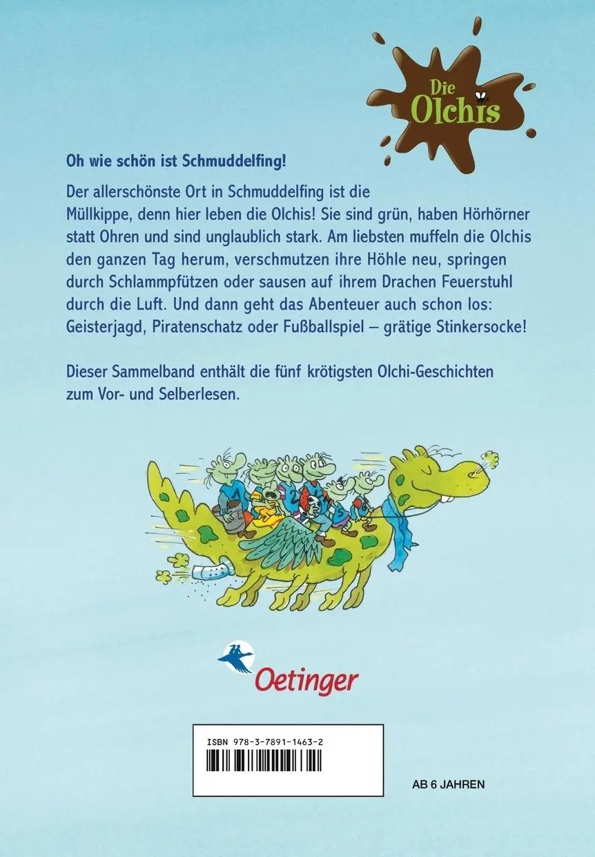 Rückseite: 9783789114632 | Die Olchis. Oh wie schön ist Schmuddelfing | Erhard Dietl | Buch