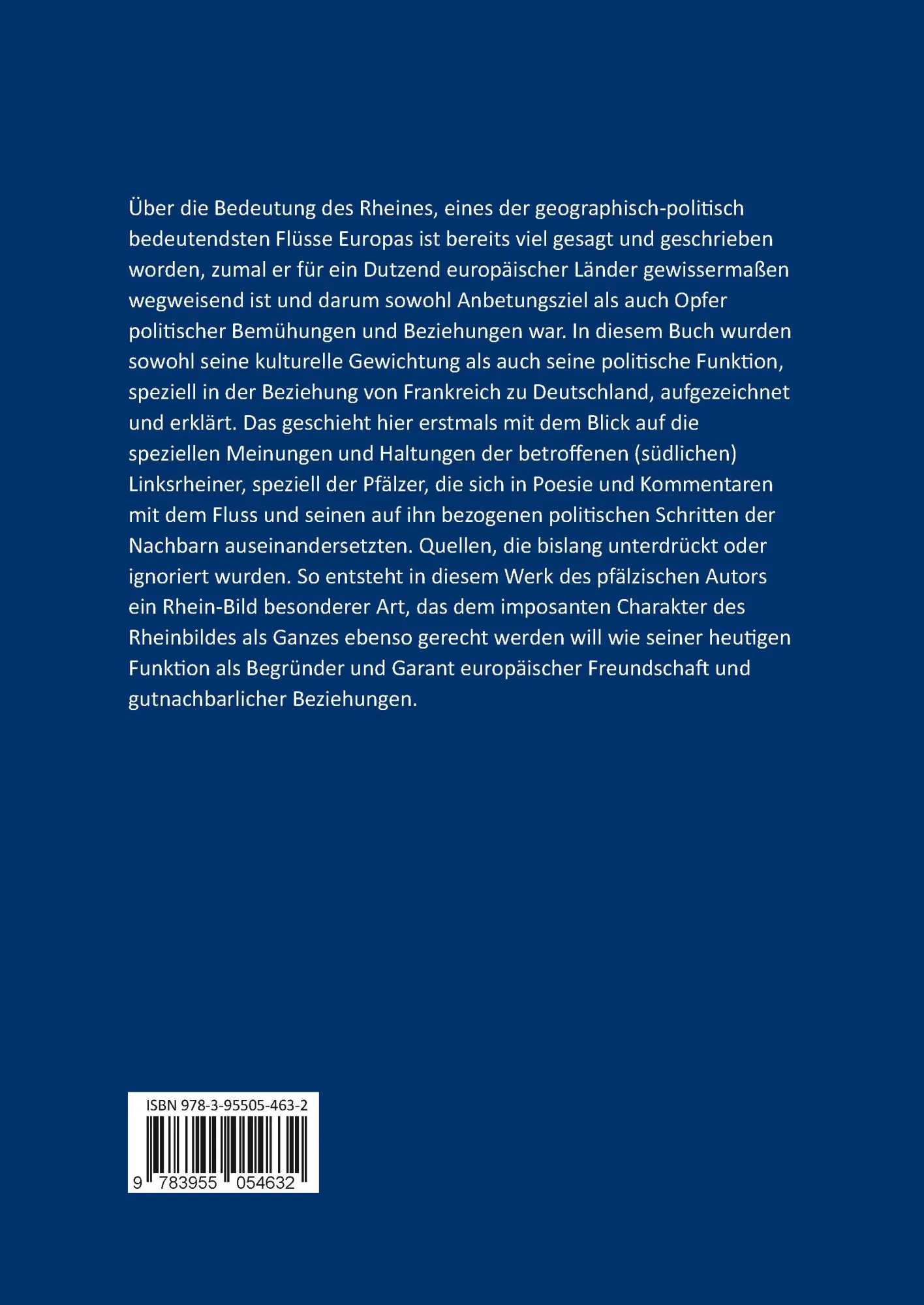 Rückseite: 9783955054632 | Am Rhein. Deutschlands Mythen-Strom in Poesie und Politik. | Diehl