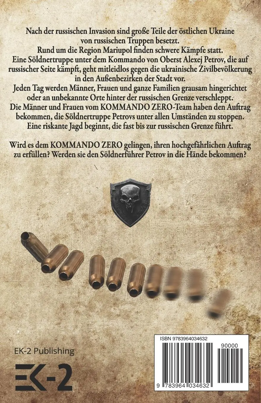 Rückseite: 9783964034632 | Kommando Zero Band 2 | Mission Ukraine | Alfred Wallon | Taschenbuch