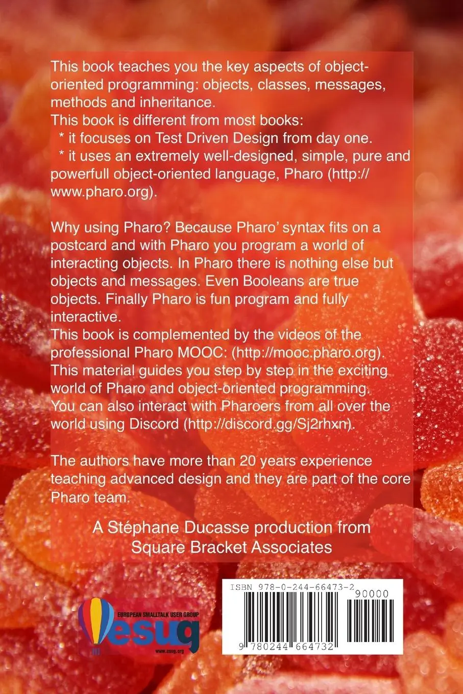 Rückseite: 9780244664732 | Learning Object-Oriented Programming, Design and TDD with Pharo | Buch