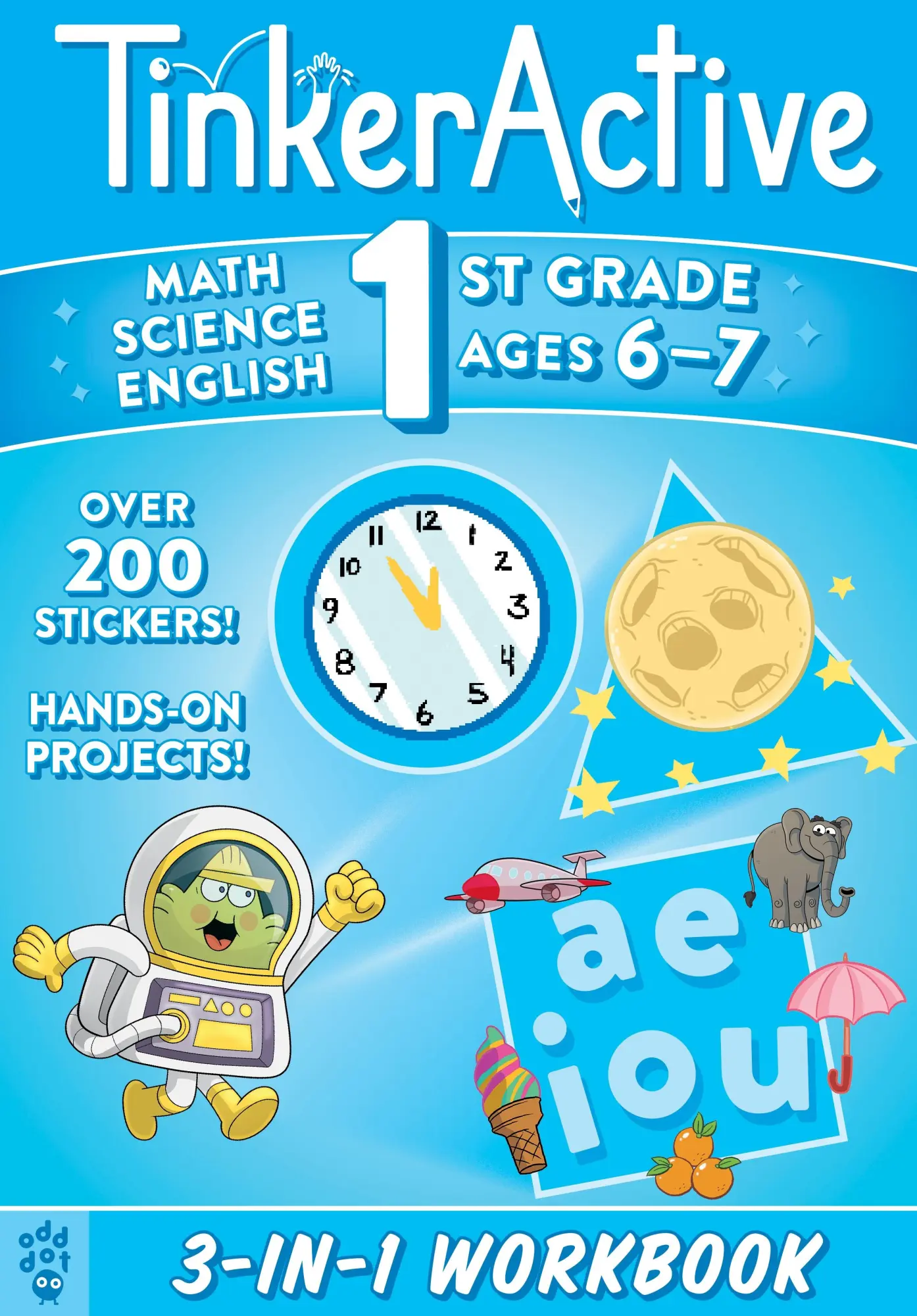 Cover: 9781250884732 | Tinkeractive 1st Grade 3-In-1 Workbook | Justin Krasner (u. a.) | Buch