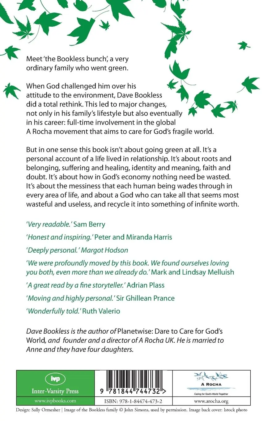 Rückseite: 9781844744732 | God Doesn't Do Waste | Redeeming The Whole Of Life | Dave Bookless