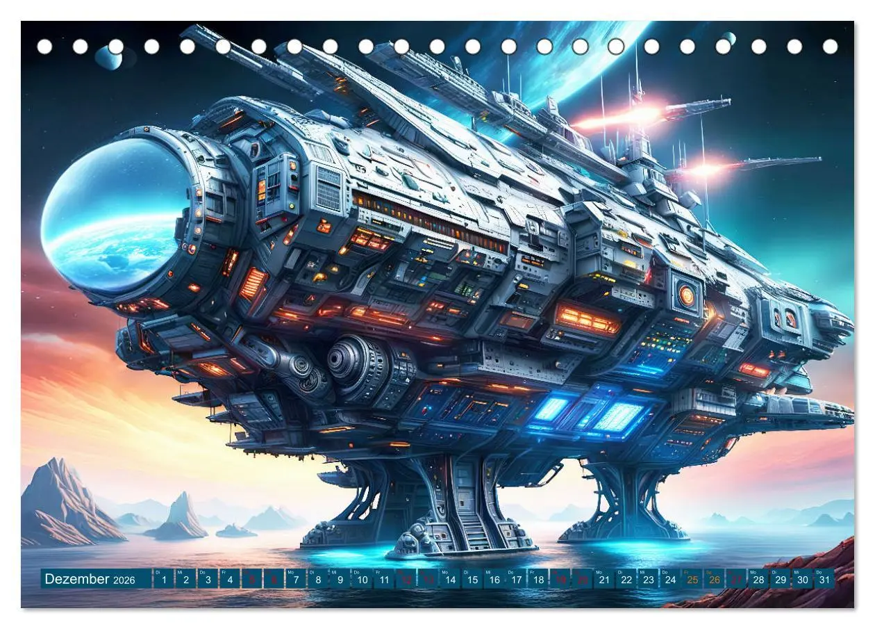 Bild: 9783457384732 | Kriegsschiffe Anbruch einer neuen Ära (Tischkalender 2026 DIN A5...