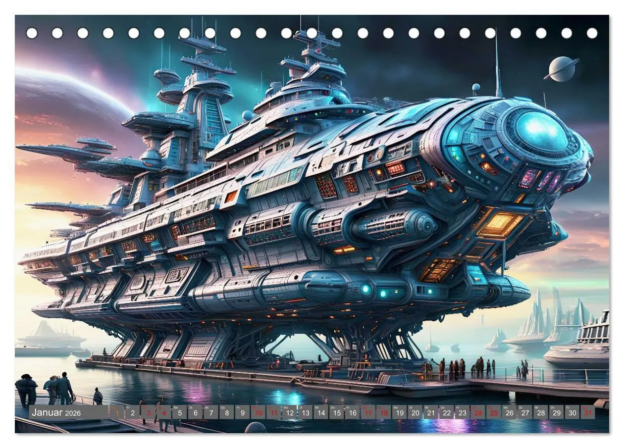 Bild: 9783457384732 | Kriegsschiffe Anbruch einer neuen Ära (Tischkalender 2026 DIN A5...