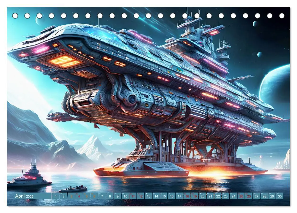 Bild: 9783457384732 | Kriegsschiffe Anbruch einer neuen Ära (Tischkalender 2026 DIN A5...