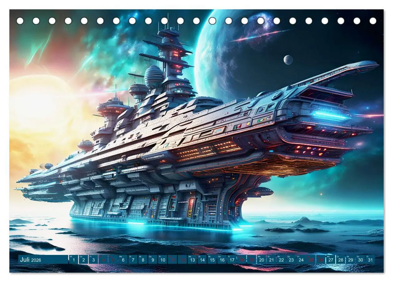 Bild: 9783457384732 | Kriegsschiffe Anbruch einer neuen Ära (Tischkalender 2026 DIN A5...
