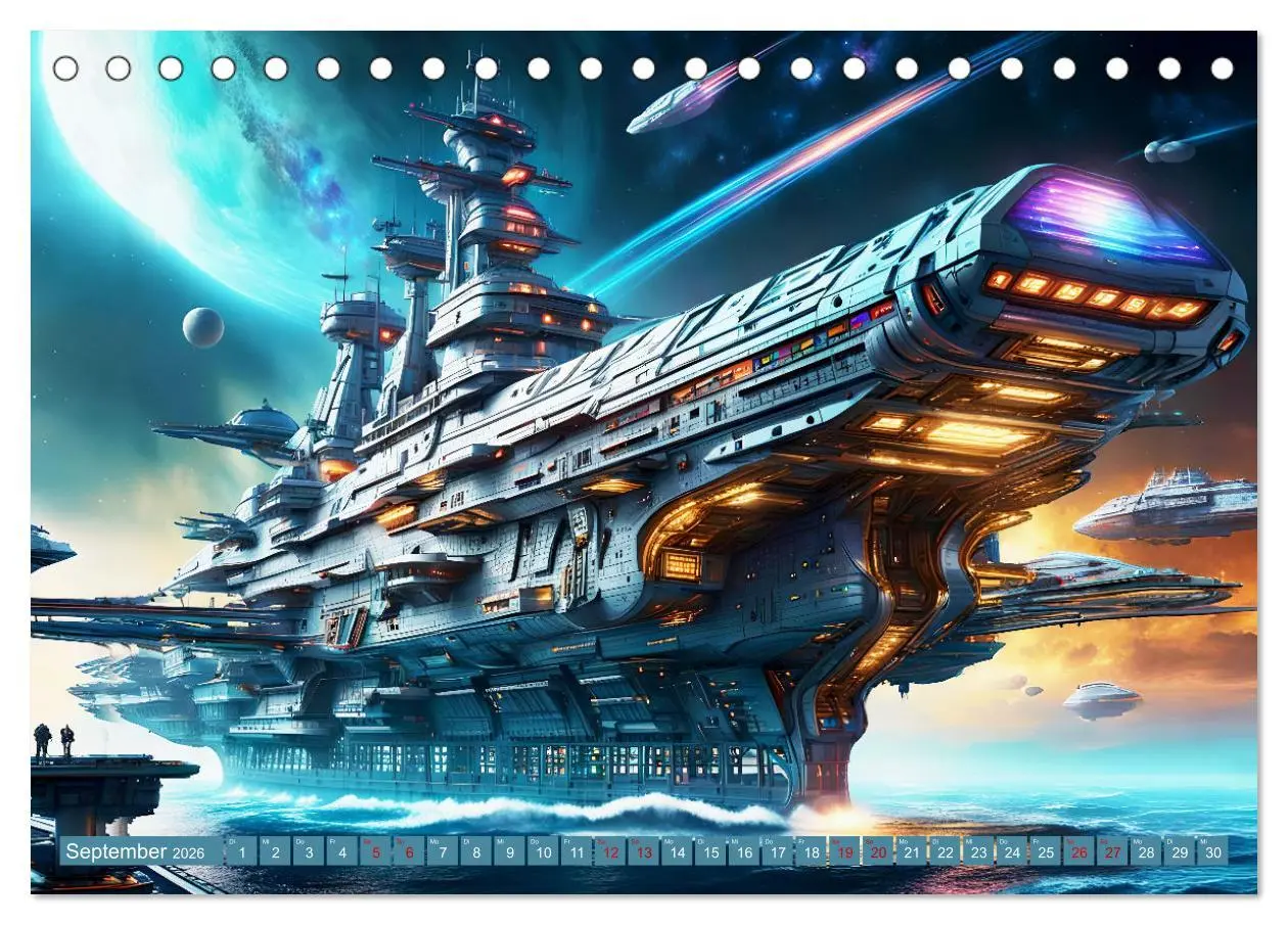 Bild: 9783457384732 | Kriegsschiffe Anbruch einer neuen Ära (Tischkalender 2026 DIN A5...