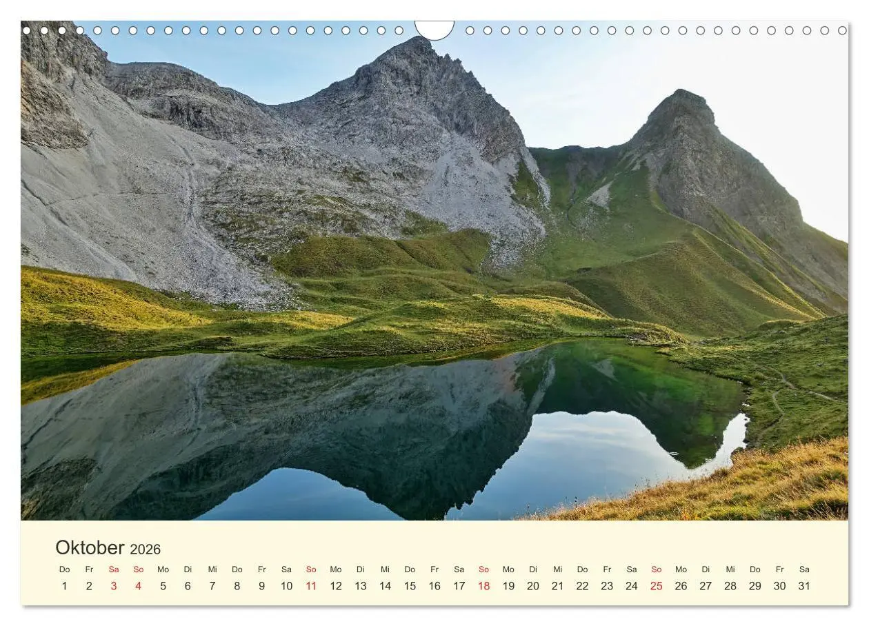 Bild: 9783457764732 | Wanderglück im Allgäu (Wandkalender 2026 DIN A3 quer), CALVENDO...