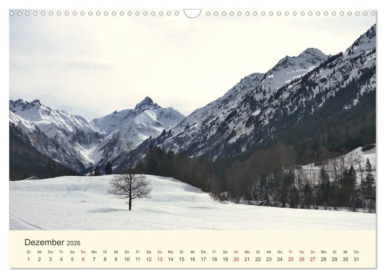 Bild: 9783457764732 | Wanderglück im Allgäu (Wandkalender 2026 DIN A3 quer), CALVENDO...