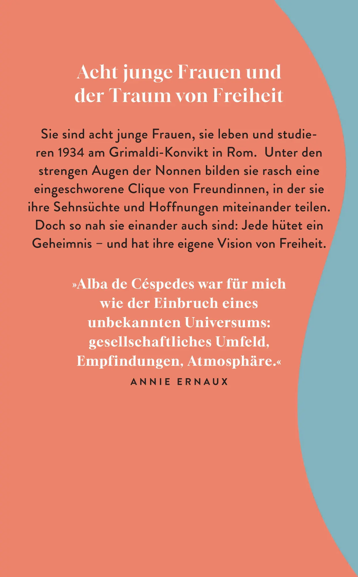 Rückseite: 9783458684732 | Was vor uns liegt | Alba de Céspedes | Taschenbuch | 380 S. | Deutsch