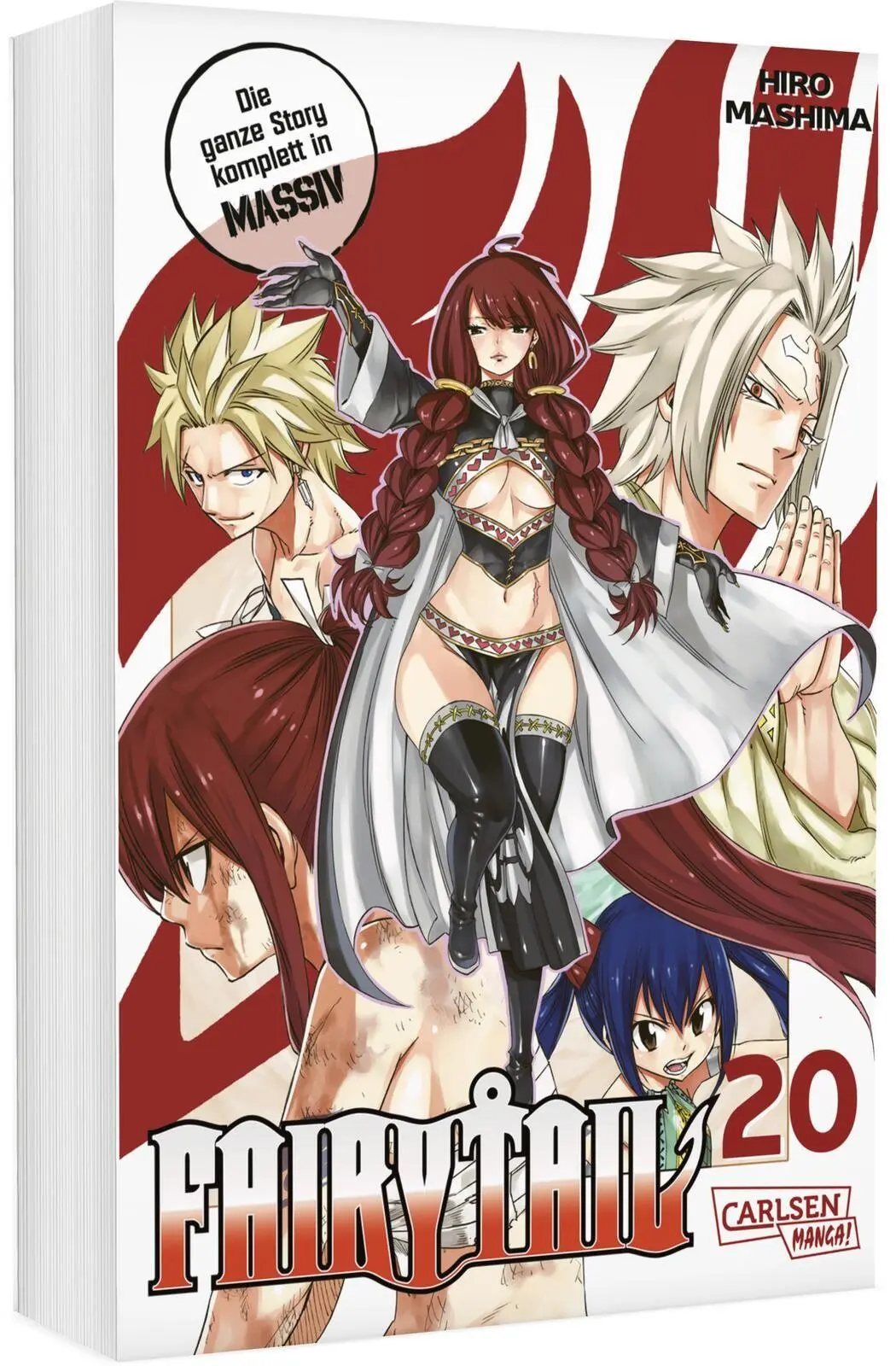 Cover: 9783551024732 | Fairy Tail Massiv 20 | Hiro Mashima | Taschenbuch | Fairy Tail Massiv