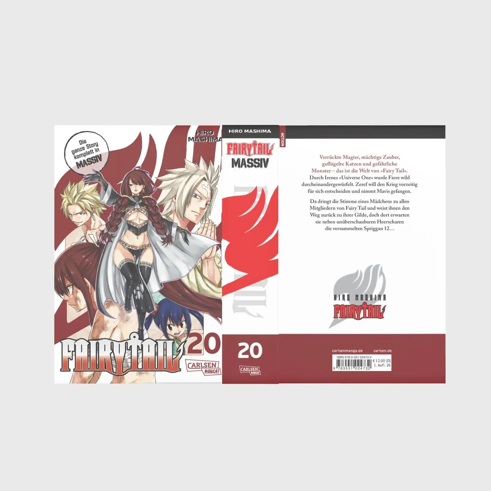 Bild: 9783551024732 | Fairy Tail Massiv 20 | Hiro Mashima | Taschenbuch | Fairy Tail Massiv