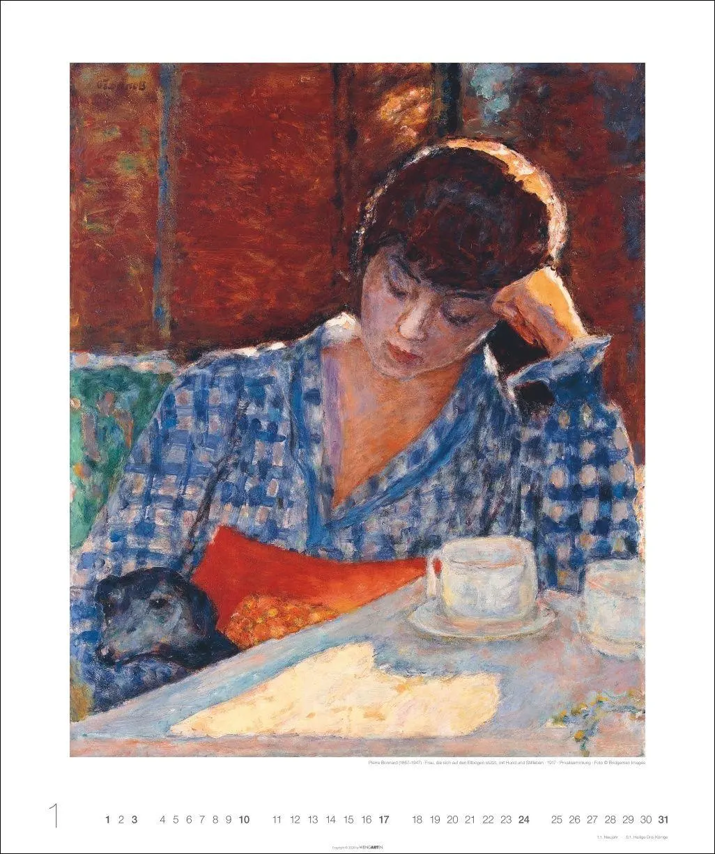 Bild: 9783839904732 | Kunst in Blau Edition 2027 | Matisse | Kalender | 14 S. | Deutsch