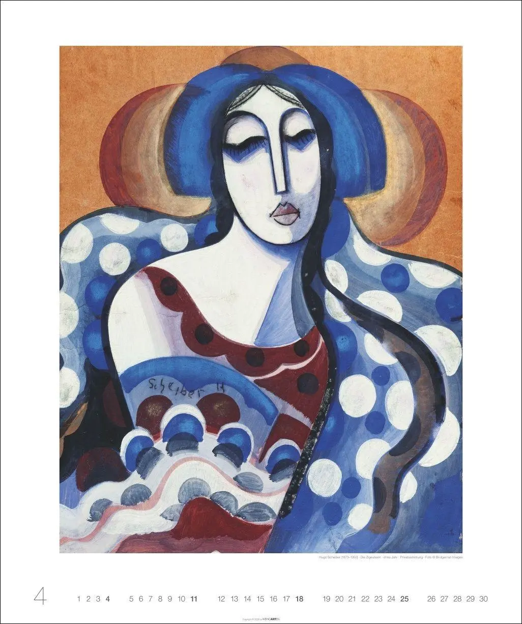 Bild: 9783839904732 | Kunst in Blau Edition 2027 | Matisse | Kalender | 14 S. | Deutsch