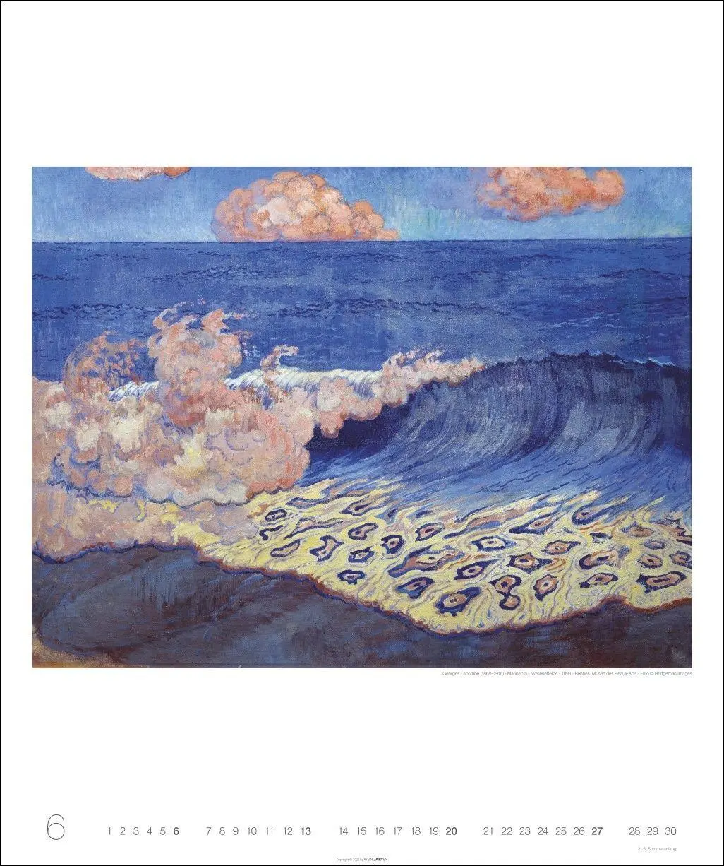 Bild: 9783839904732 | Kunst in Blau Edition 2027 | Matisse | Kalender | 14 S. | Deutsch