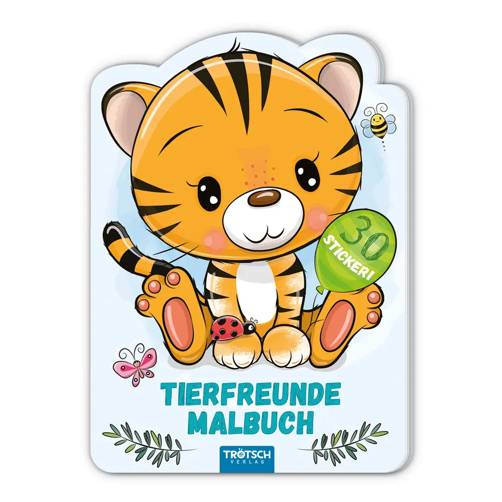 Cover: 9783988024732 | Trötsch Malbuch Tierfreunde-Malbuch | Trötsch Verlag GmbH &amp; Co.KG
