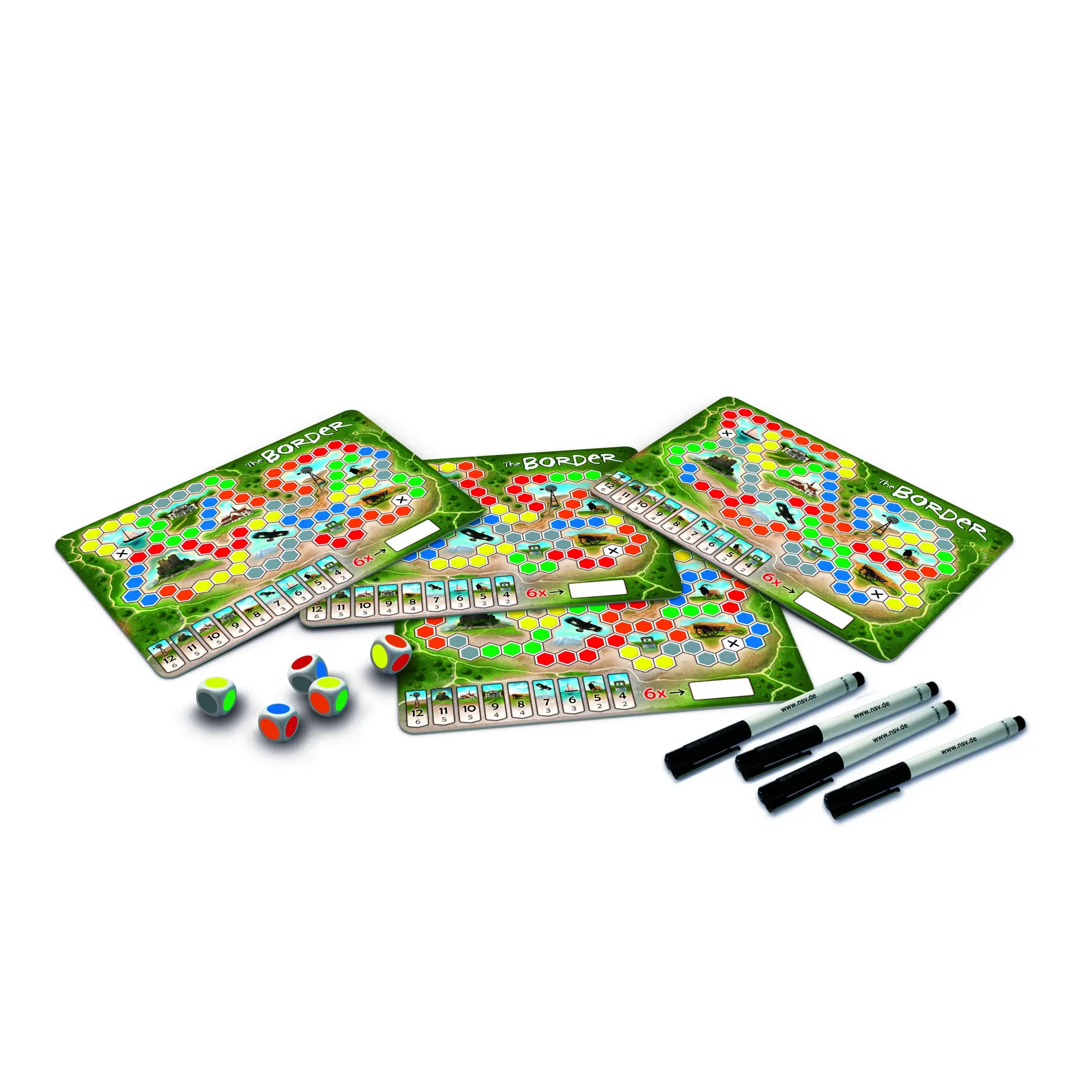 Bild: 4012426884832 | The Border | NSV - Nürnberger Spielkarten Verlag | Spiel | Deutsch