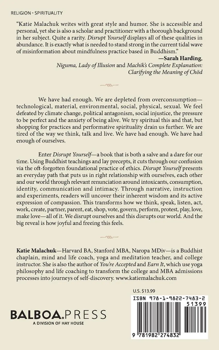 Rückseite: 9781982274832 | Disrupt Yourself | Katie Malachuk | Taschenbuch | Englisch | 2022