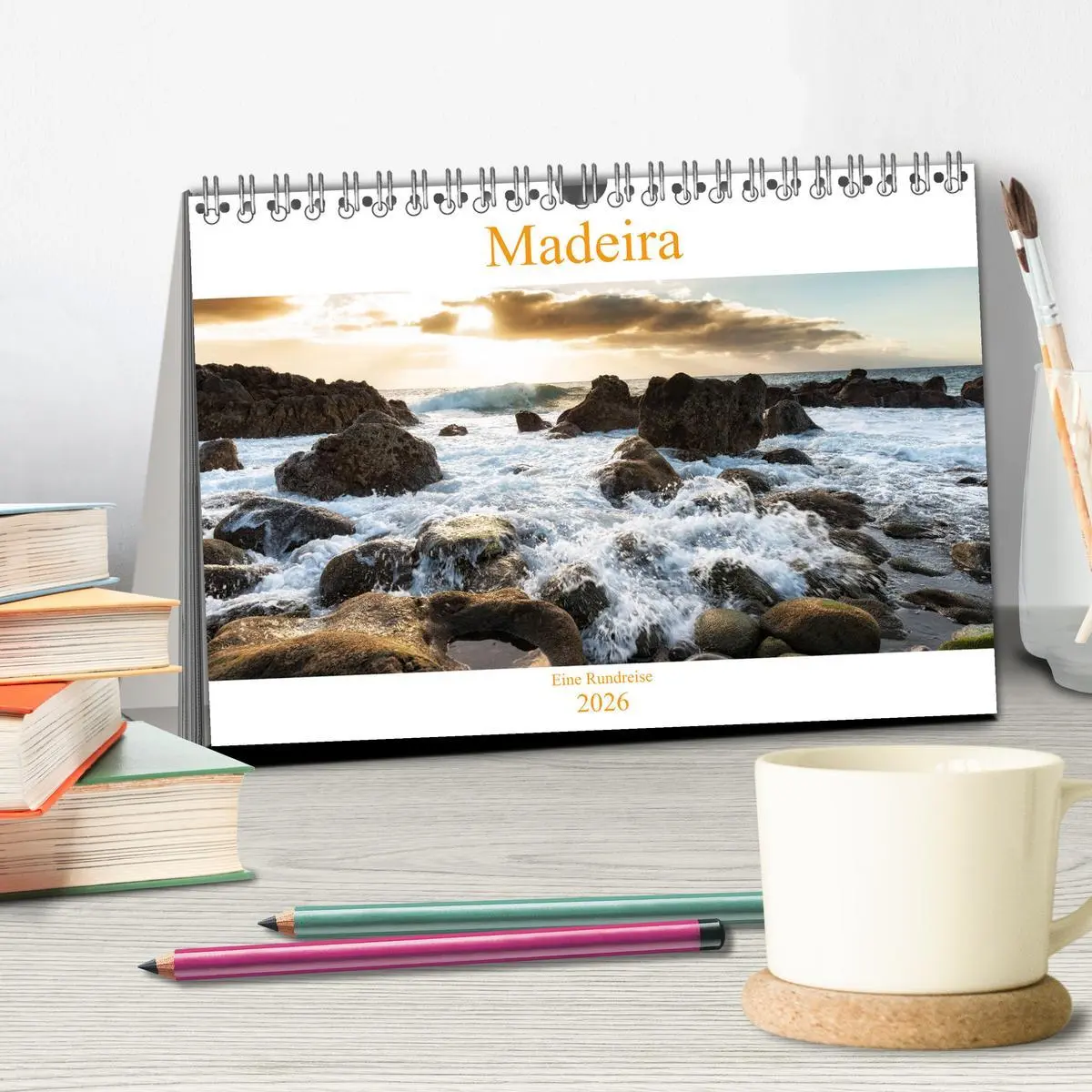 Bild: 9783457824832 | Madeira - eine Rundreise (Tischkalender 2026 DIN A5 quer), CALVENDO...